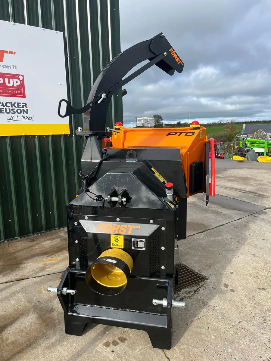 Forst PTO 8 inch woodchipper - Image 2