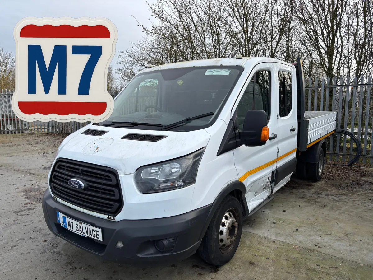 17 Transit Tpper Crew Cab DOE+Tax 6/26 180km - Image 1