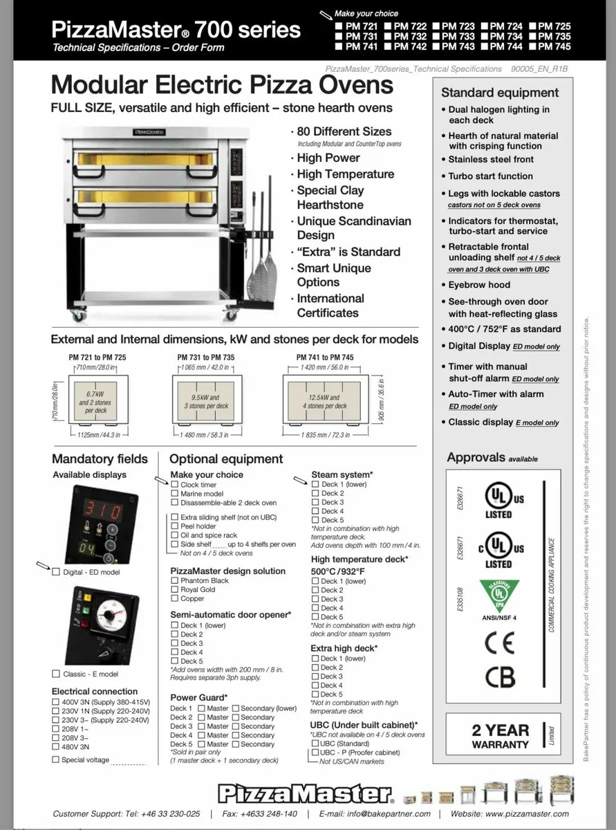 Pizza Oven DEMO MODEL - Image 3