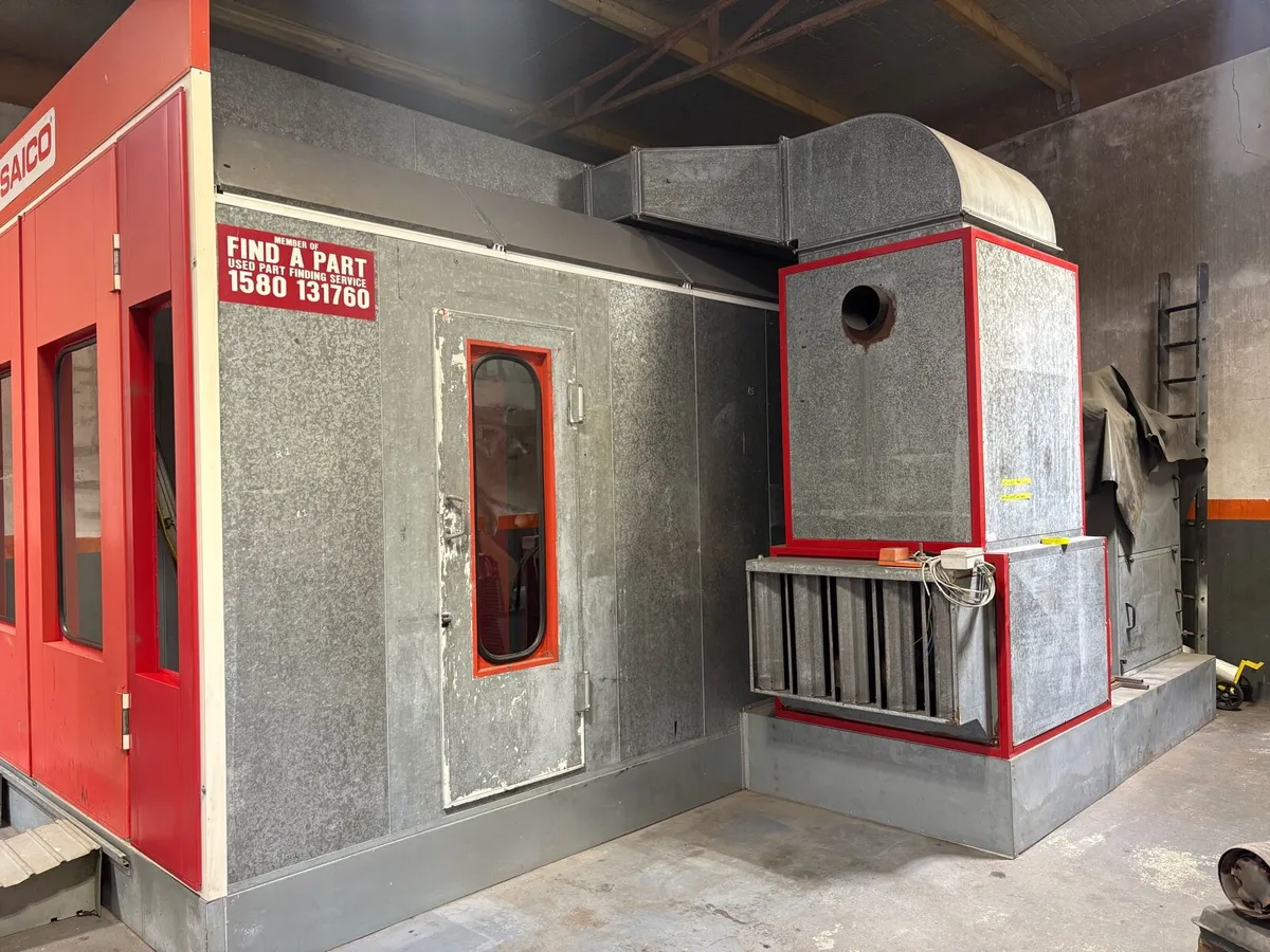 SAICO DOWNDRAFT SPRAY BOOTH - Image 3