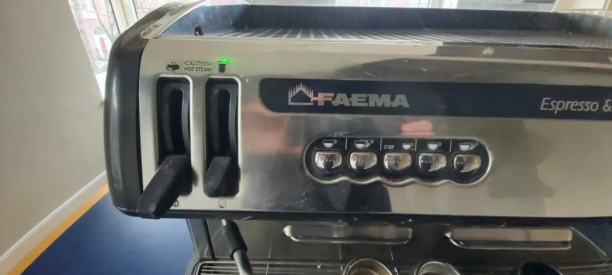 FAEMA Commercial Espresso Machine 2 Group - Image 3