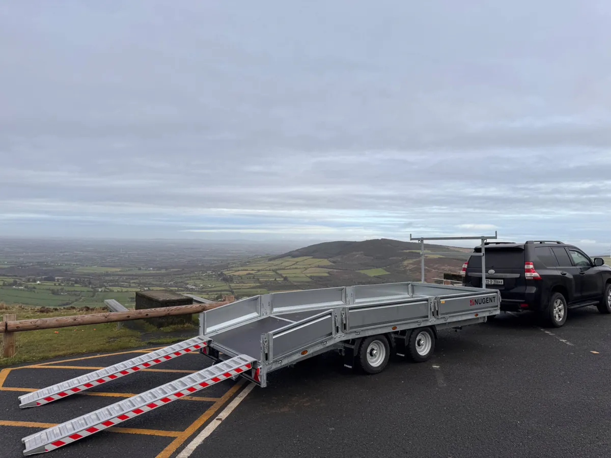 New Nugent 16x6’7 Beavertail Trailer - Image 1