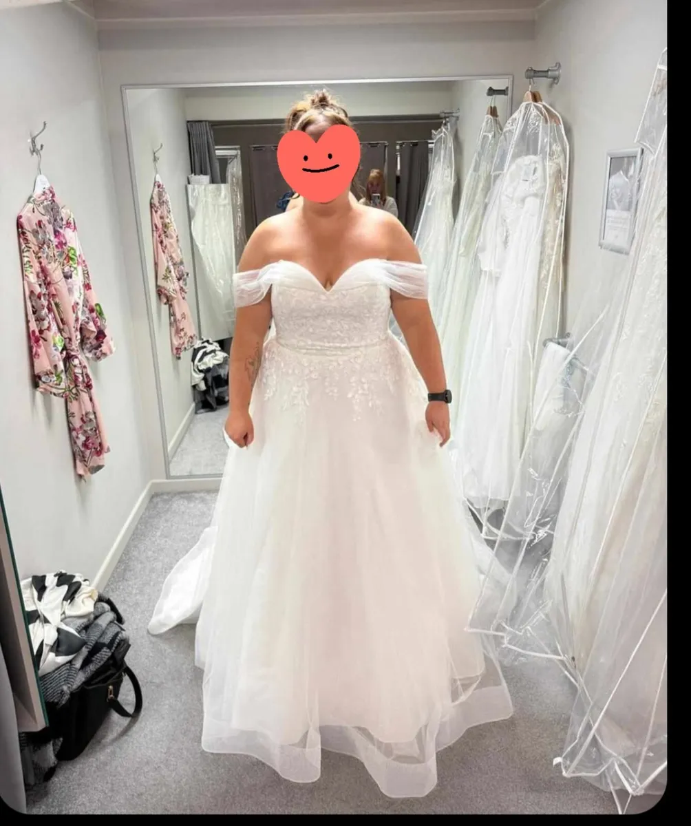 Ivory Wedding Dress WED2BE - Image 1