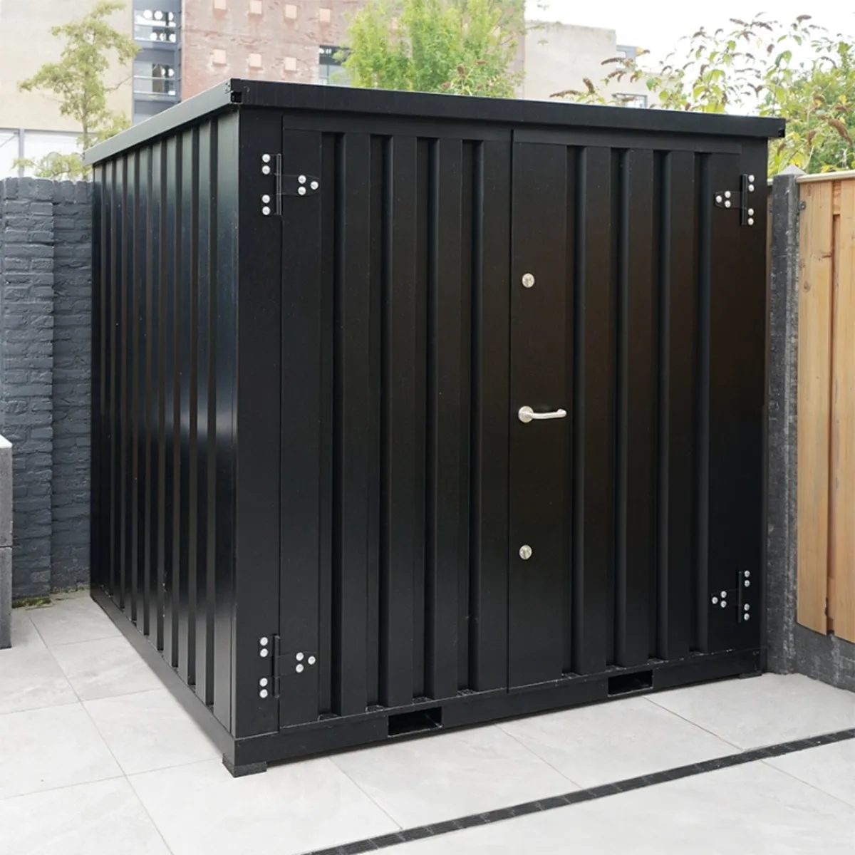 Steel shed , flatpack container,  storage - Image 1