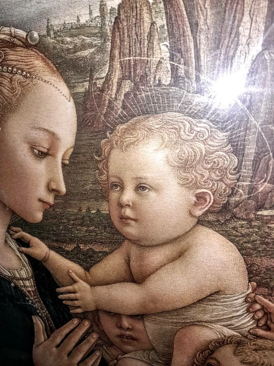 Beautiful large old picture - Image 2