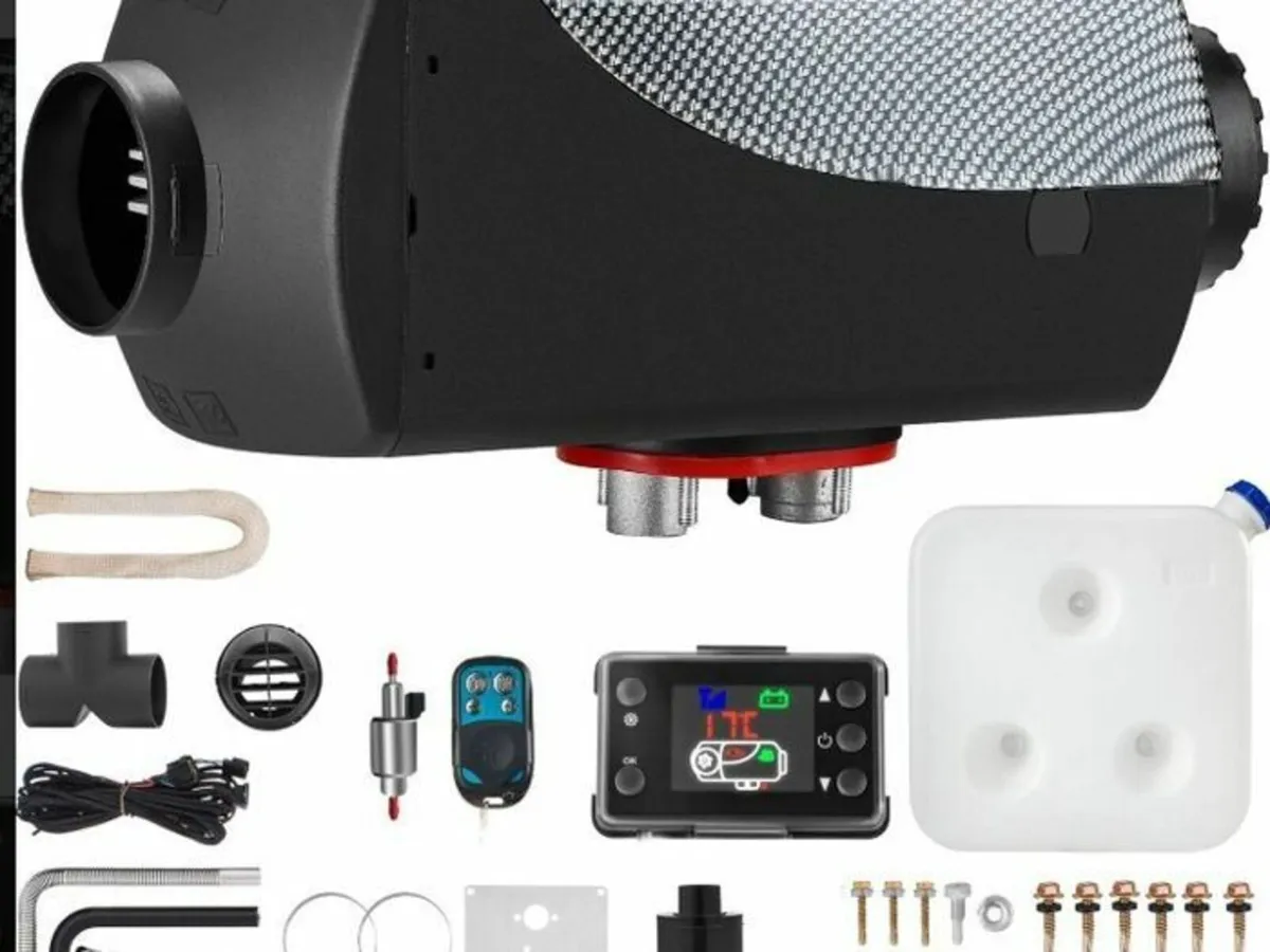 12V 8KW Diesel Air Heater With LCD Display - Image 1