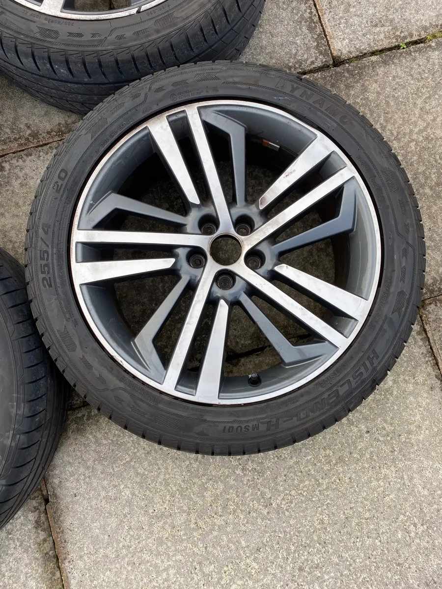 20inch Audi q5 alloy wheels and tyres - Image 2