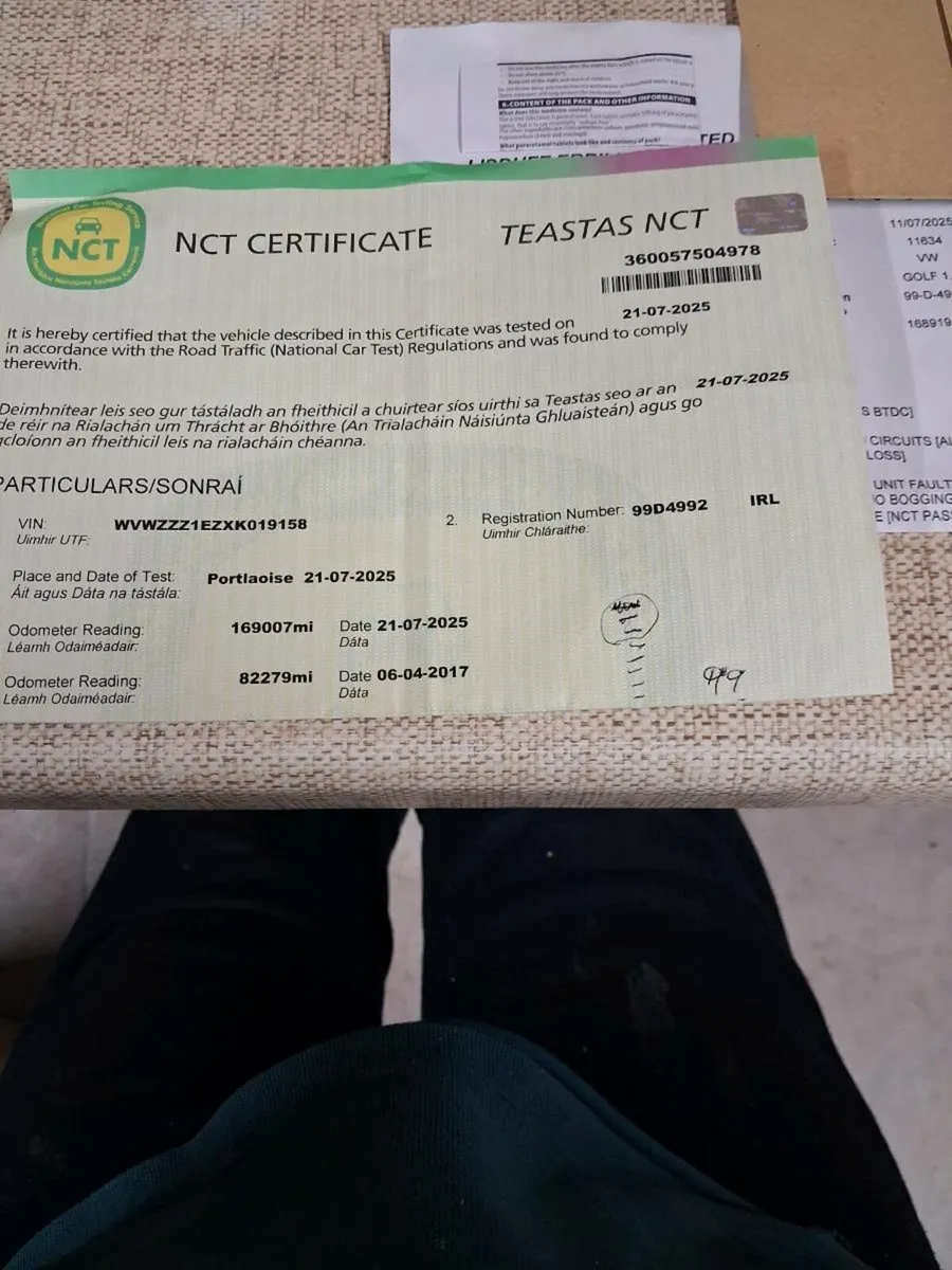 1999 VW Golf Cabriolet PRICE DROP - Image 3