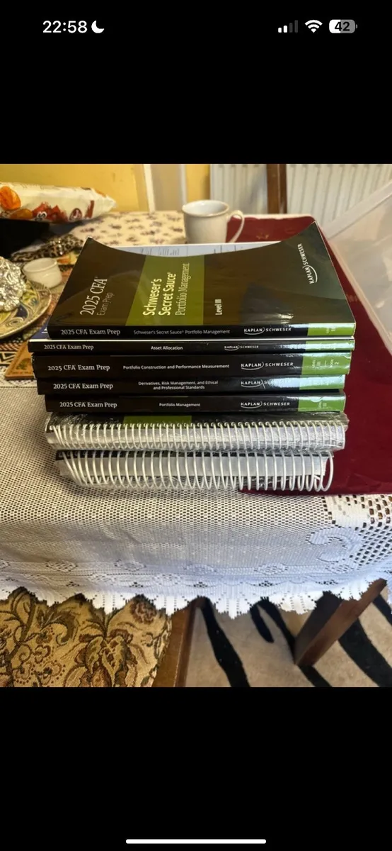 CFA Level 3 full book set - Kaplan Schweser - Image 3