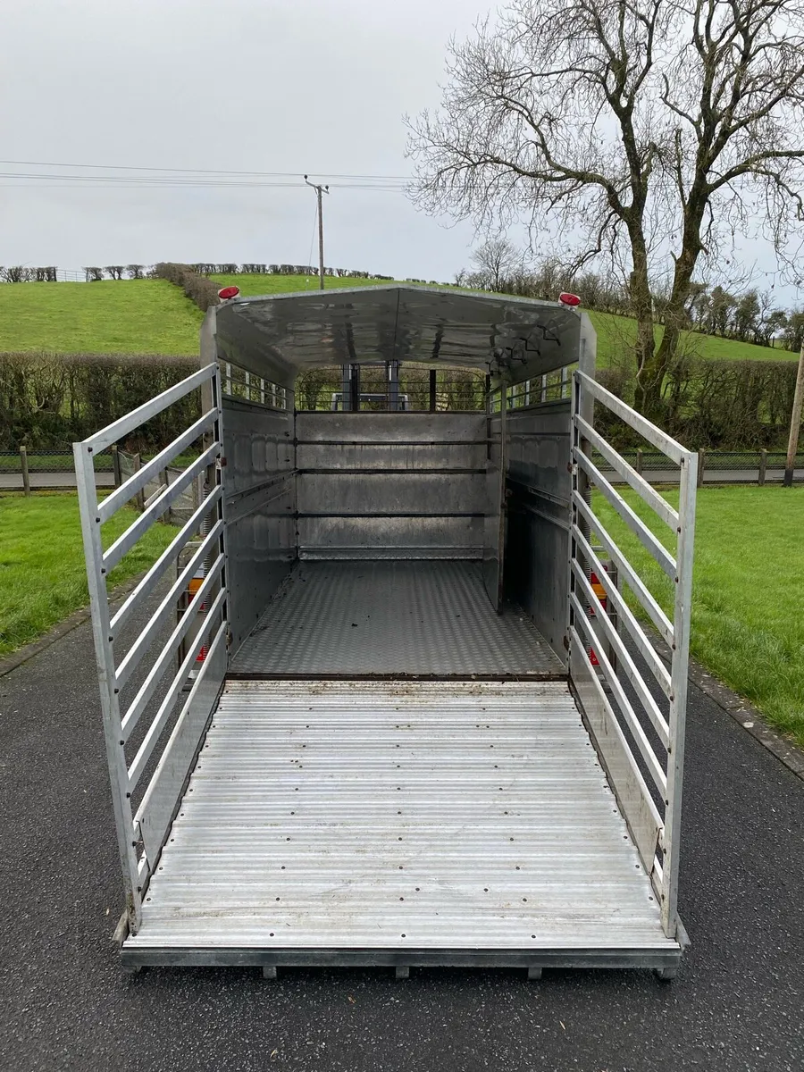 2008 Hudson (12x6) Tri-Axle Livestock Trailer - Image 4