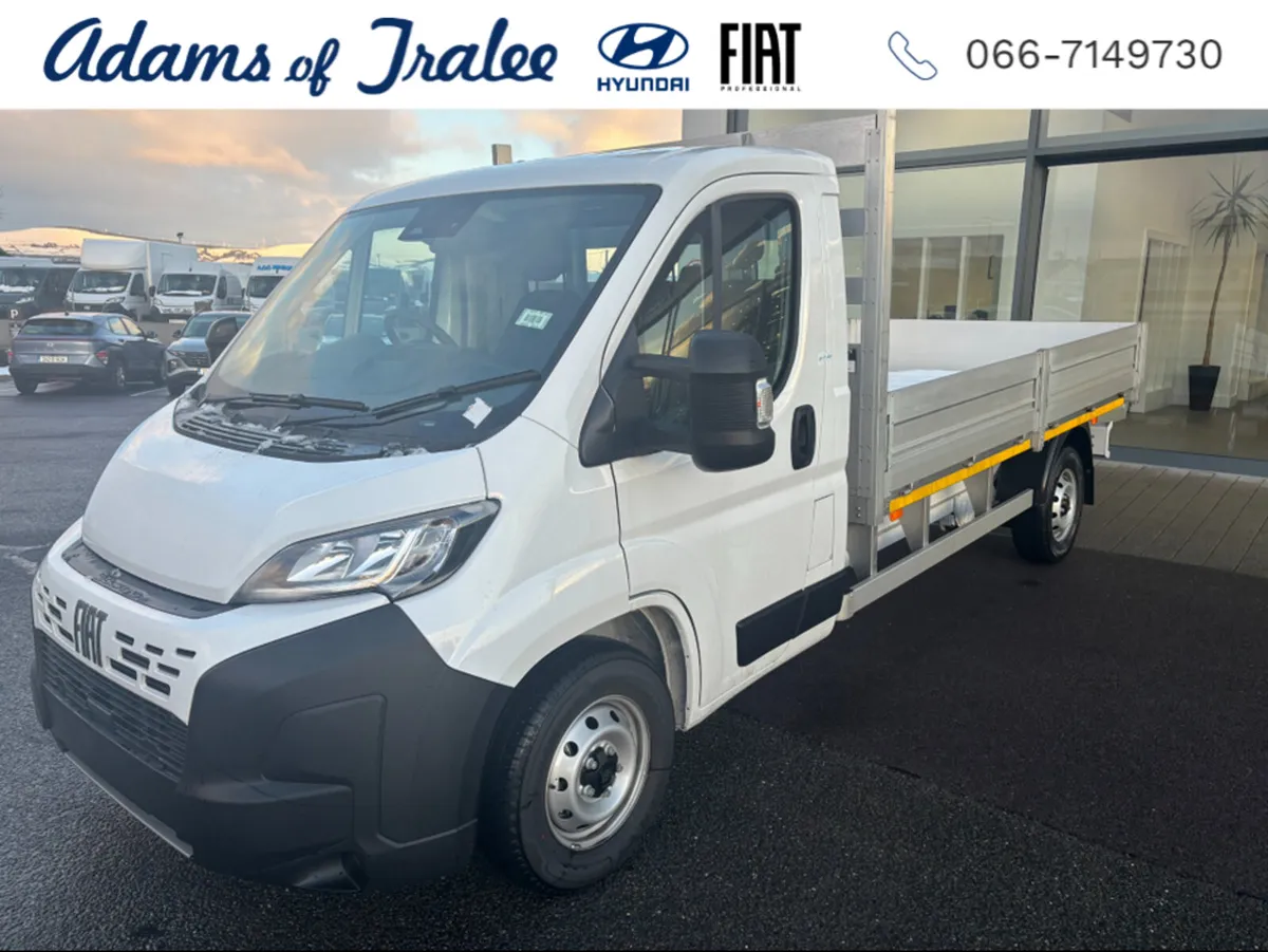 Fiat Ducato Ducato 295 Flatbed €36555 plus vat - Image 3