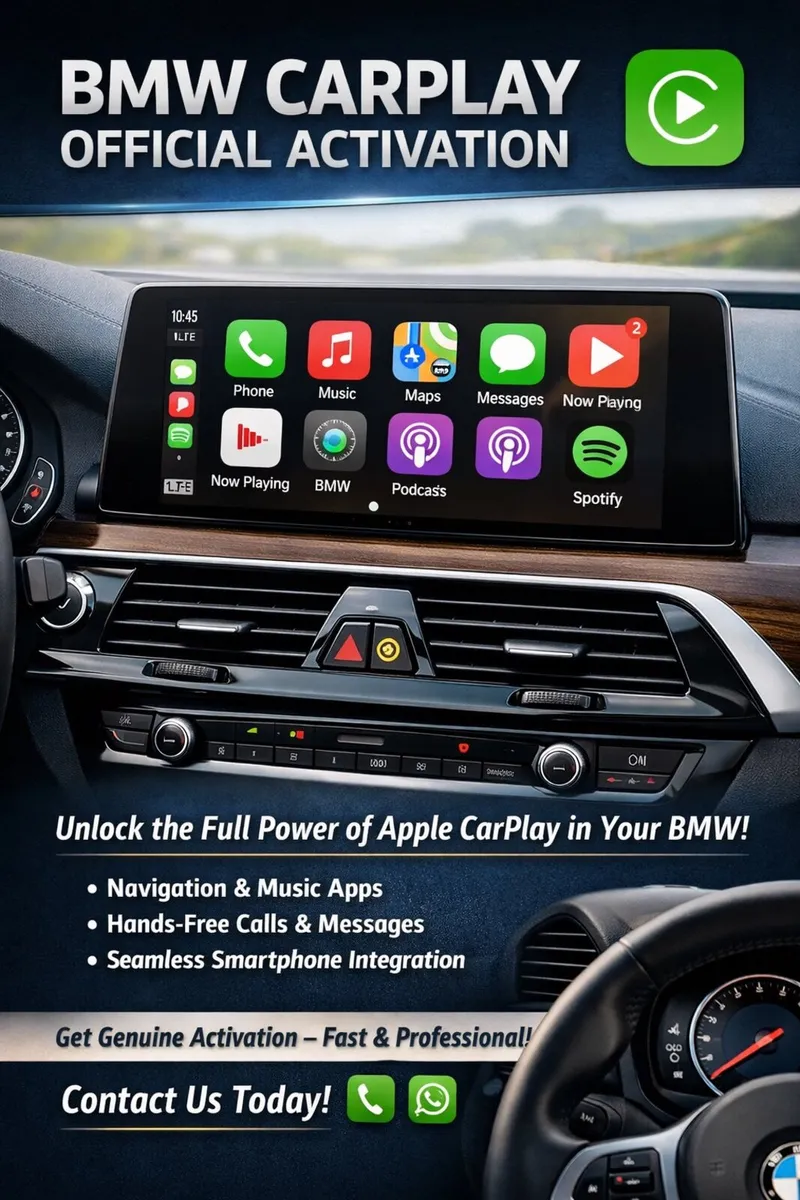 BMW Apple CarPlay – Official Activation Service