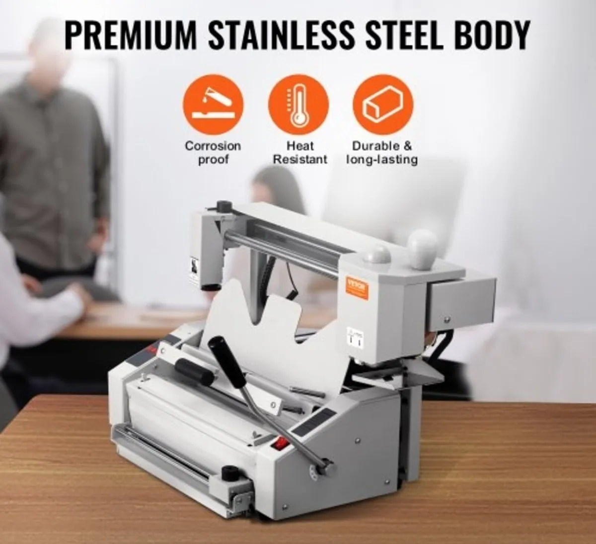 Thermal Binding Machine, 400 Sheets Capacity Hot G - Image 2