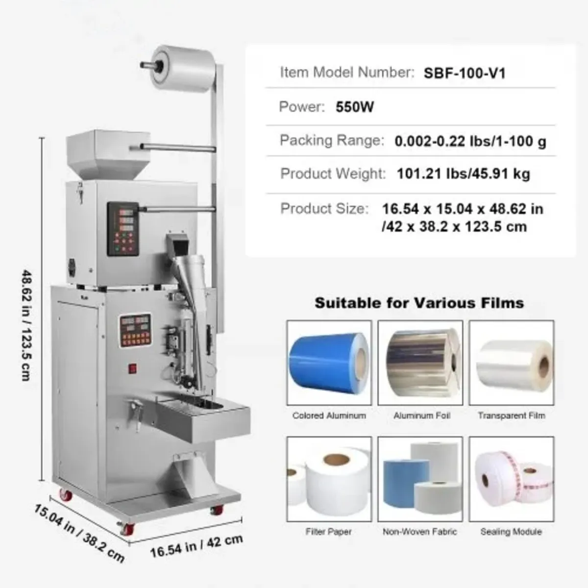 Automatic Particle Packaging Machine, 0.002-0.22lb - Image 4