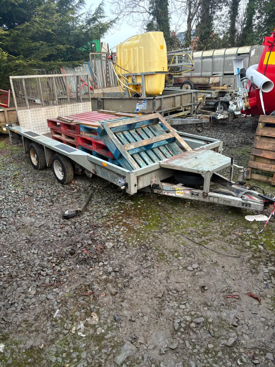 Ifor Williams 12x6 plant trailer - Image 1