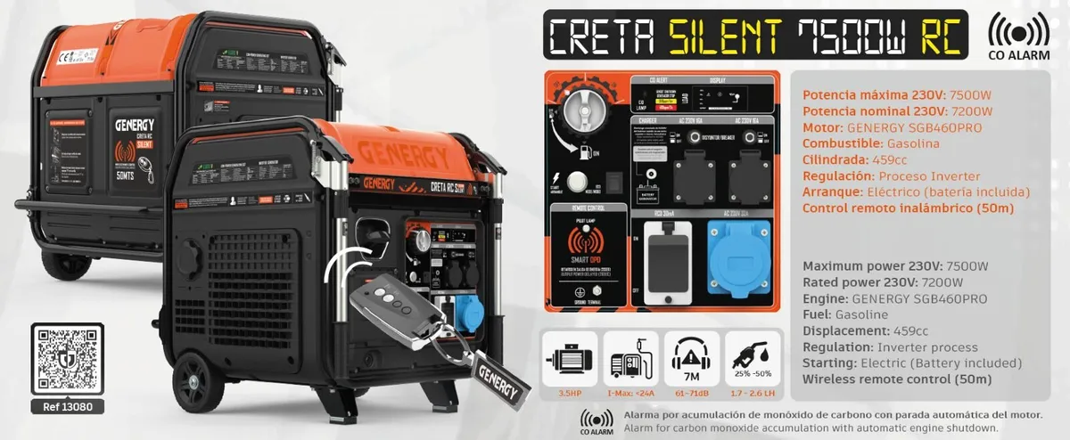 Genergy 7KW super silent generator. - Image 2
