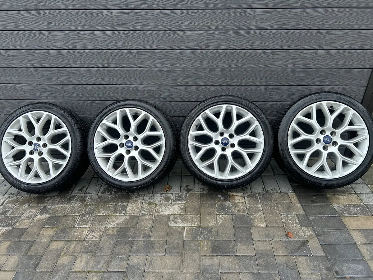 18” GENUINE FORD FOCUS ST-LINE ALLOY WHEELS &TYRES - Image 2