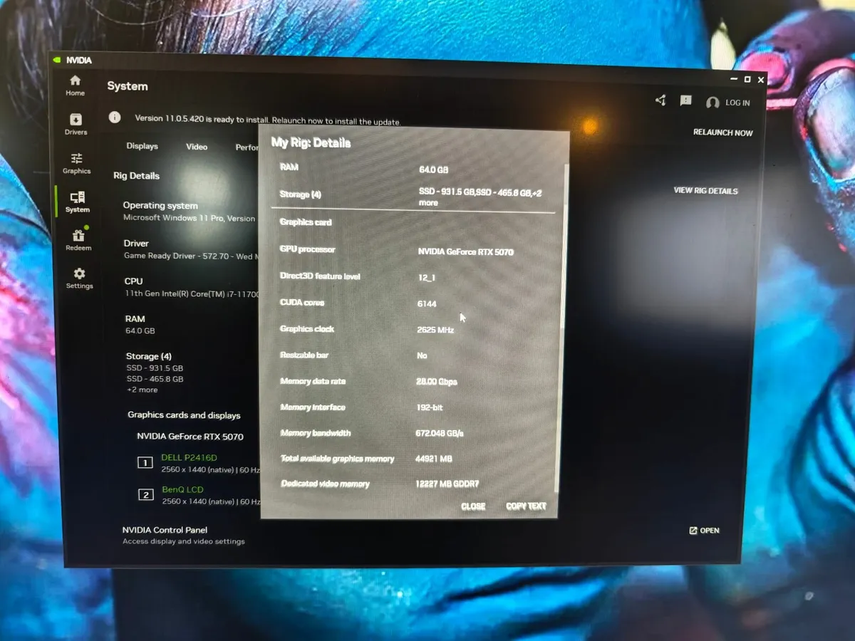 Gigabyte GEFORCE RTX 5070 Gaming OC 12GB - Image 4