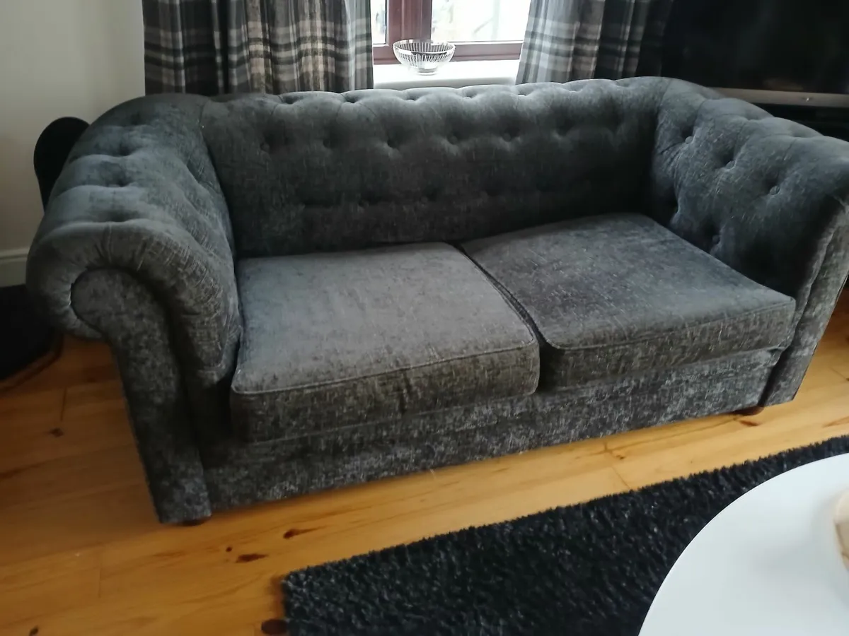 2 x 2 Seater Sofas - Image 1