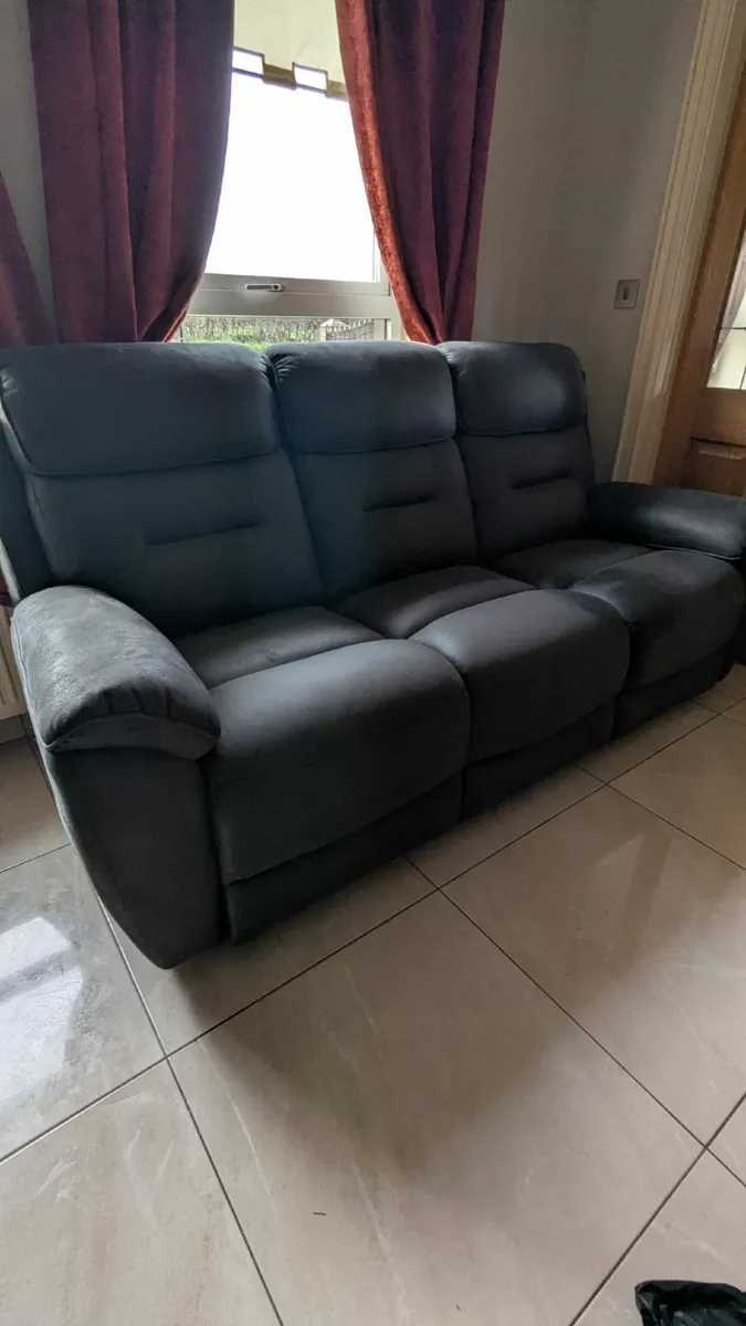 Brand New 3str & 2 Seater Faux Leather Sofas - Image 1