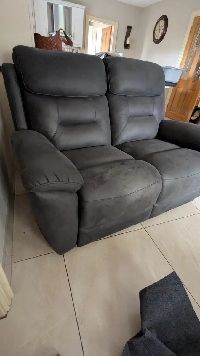 Brand New 3str & 2 Seater Faux Leather Sofas - Image 4