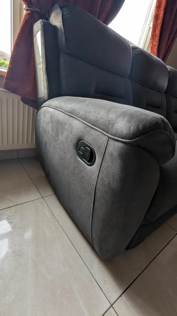 Brand New 3str & 2 Seater Faux Leather Sofas - Image 2