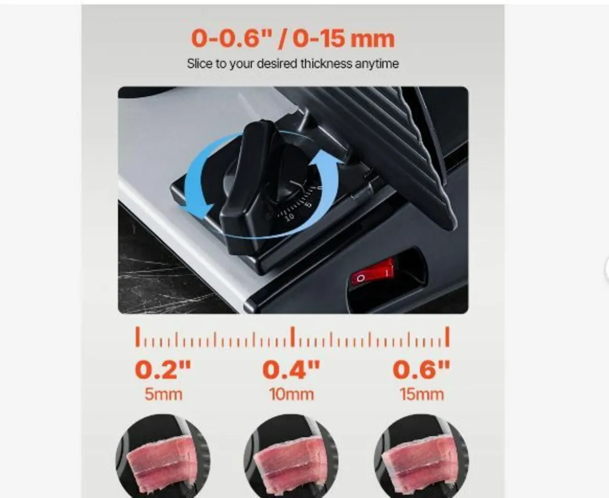 Meat Slicer, 7.5 inch - Image 4