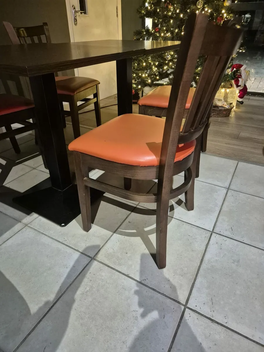 Cafe Table and Chairs - Image 1