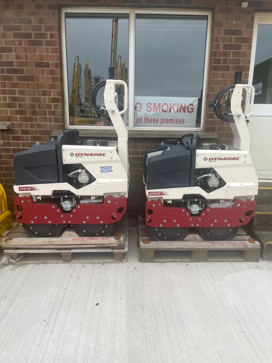 New Dynapac DTR75D Walk Behind Rollers - Image 1