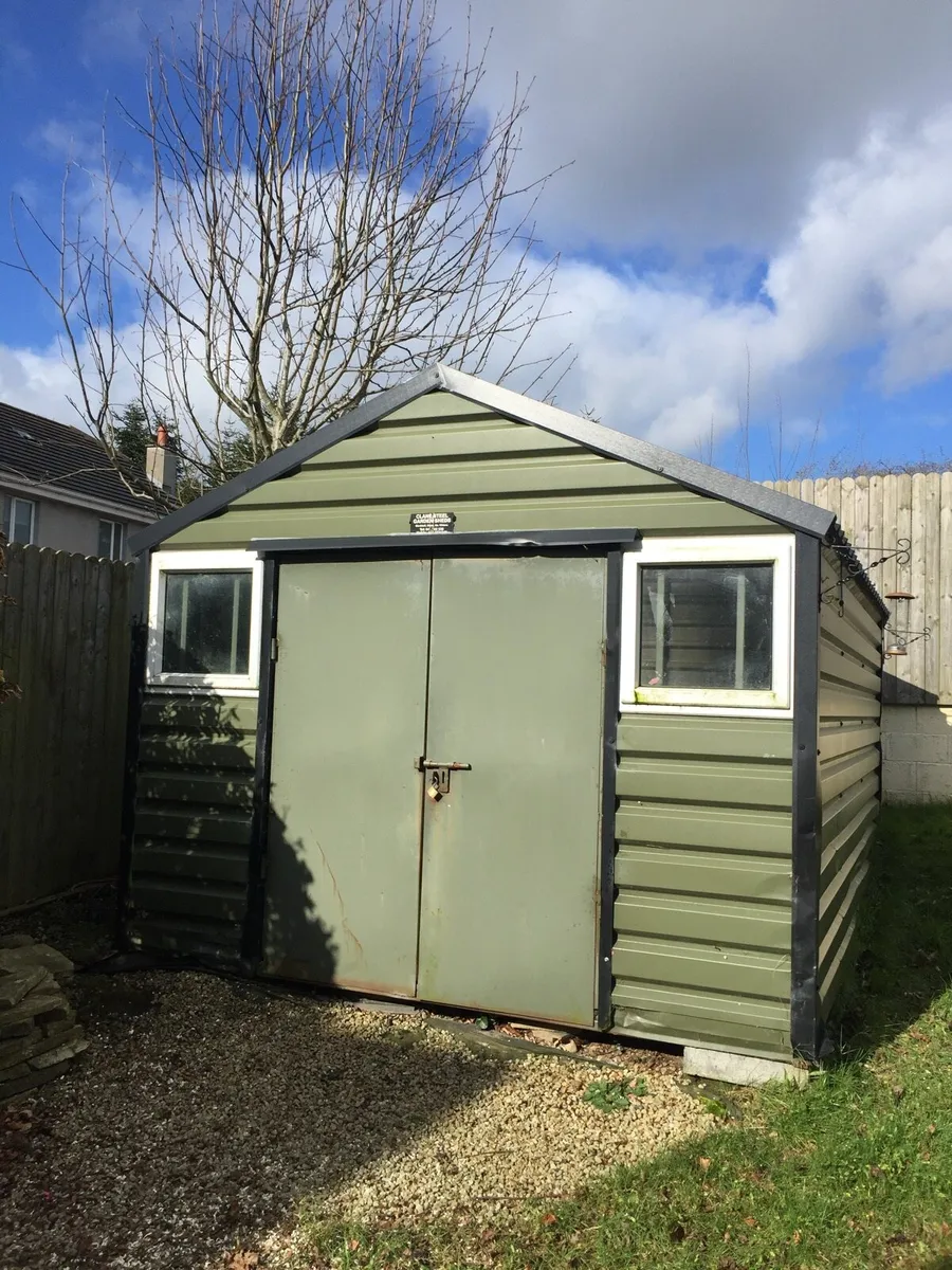 Clane steel garden shed - Image 1