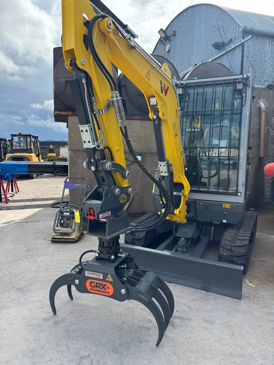 New Wacker Neuson Arb spec excavators in stock - Image 4