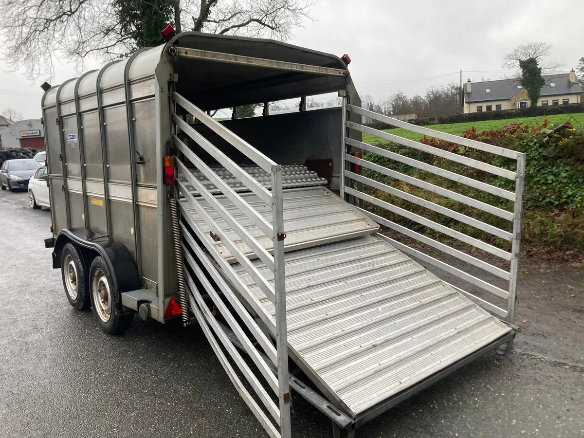 2010 Ifor Williams 10ft Sheep Decks Trailer - Image 1