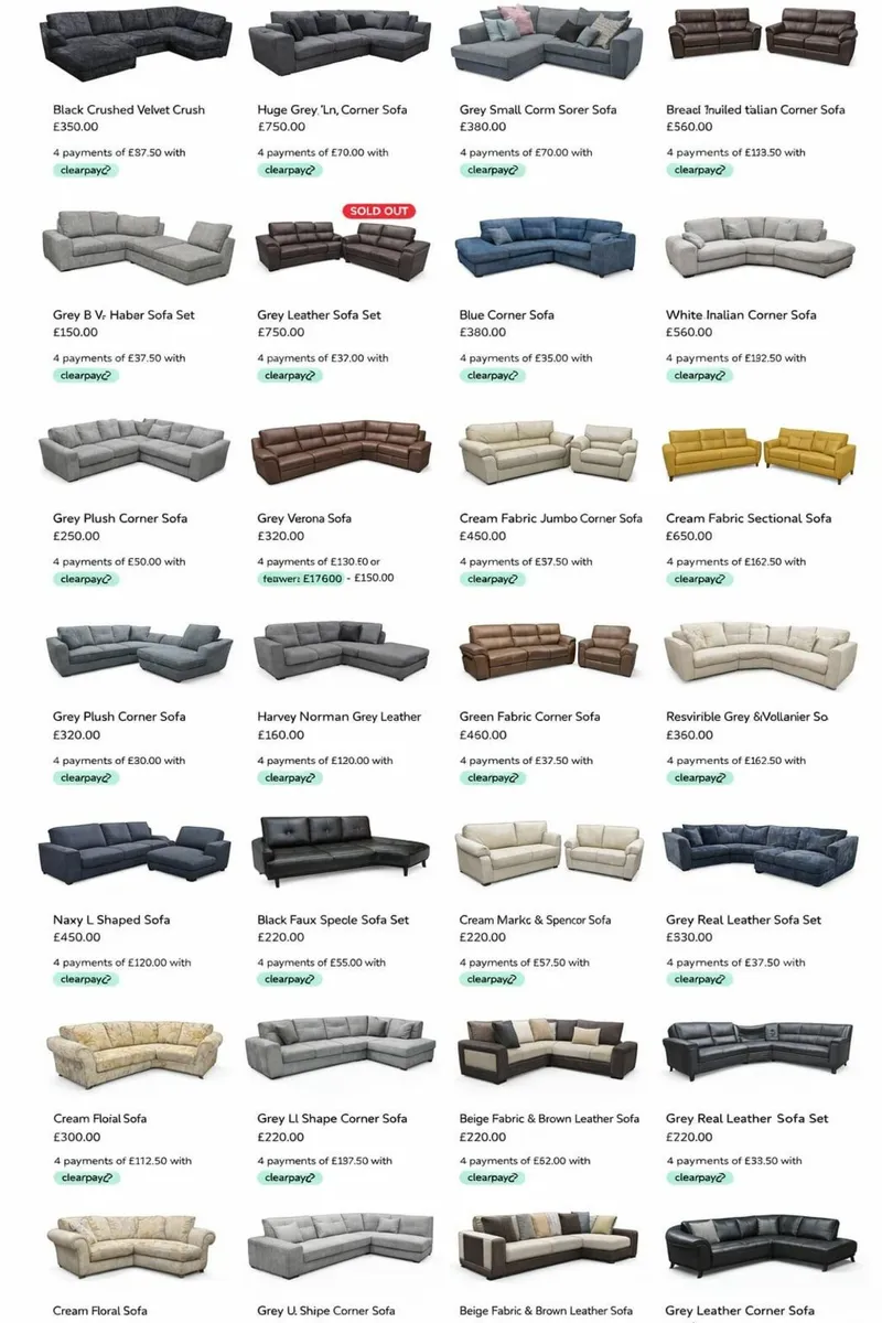 LARGEST STOCK OF REFURBISHED SOFAS WITH DELIVERY! - Image 3