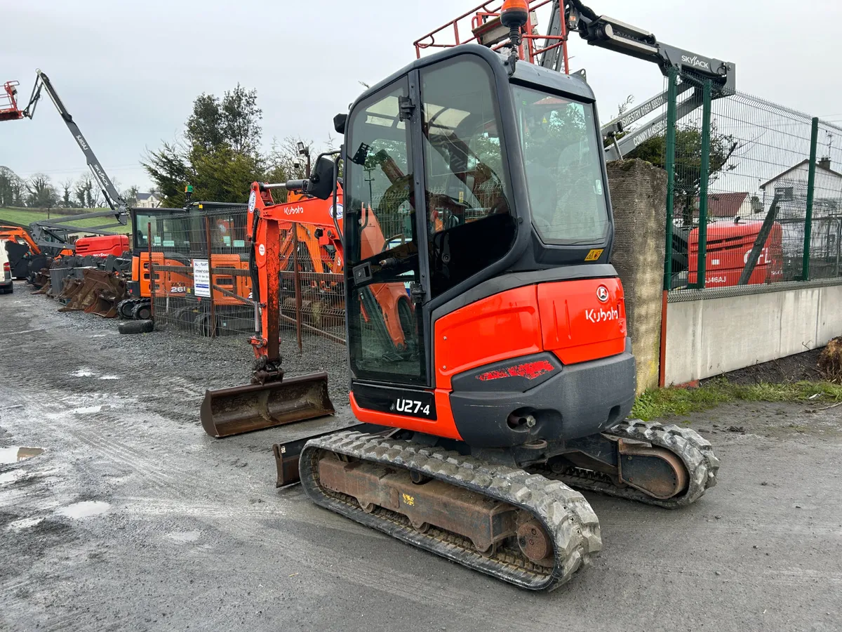 Kubota U27-4 Year 2016 - Image 2