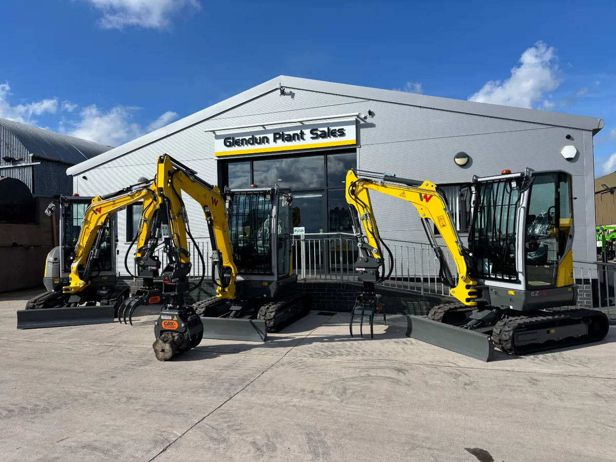New Wacker Neuson Arb spec excavators in stock - Image 2