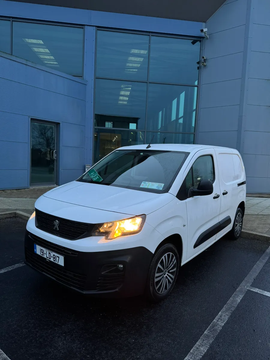2019 PEUGEOT PARTNER 1 YEAR TAX AND TEST - Image 2