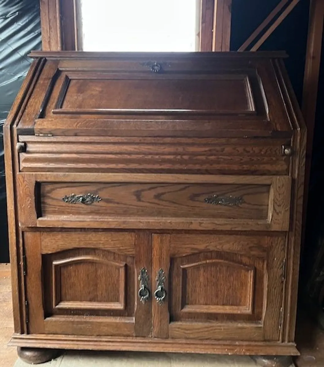 Office Bureau Handmade Oak - Image 1