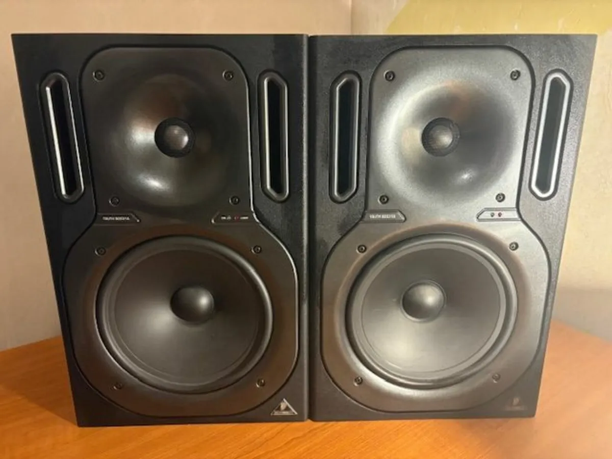 Two Behringer B2031A Truth Active Studio Monitors - Image 1