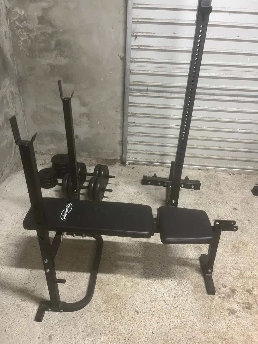 Gym set +80kg of weights - Image 2