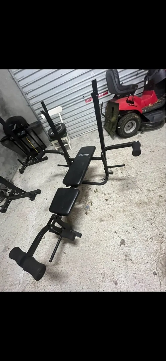 Gym set +80kg of weights - Image 4