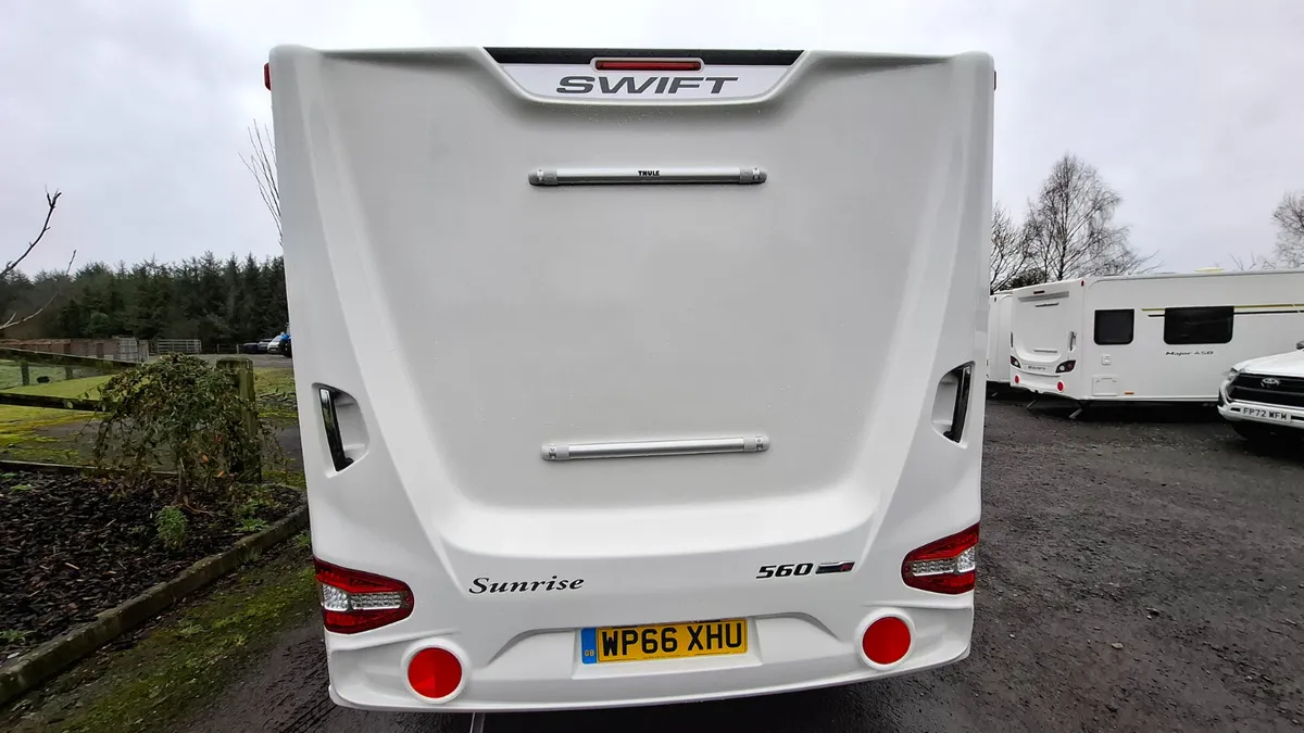 Swift Sunrise caravan island bed - Image 4