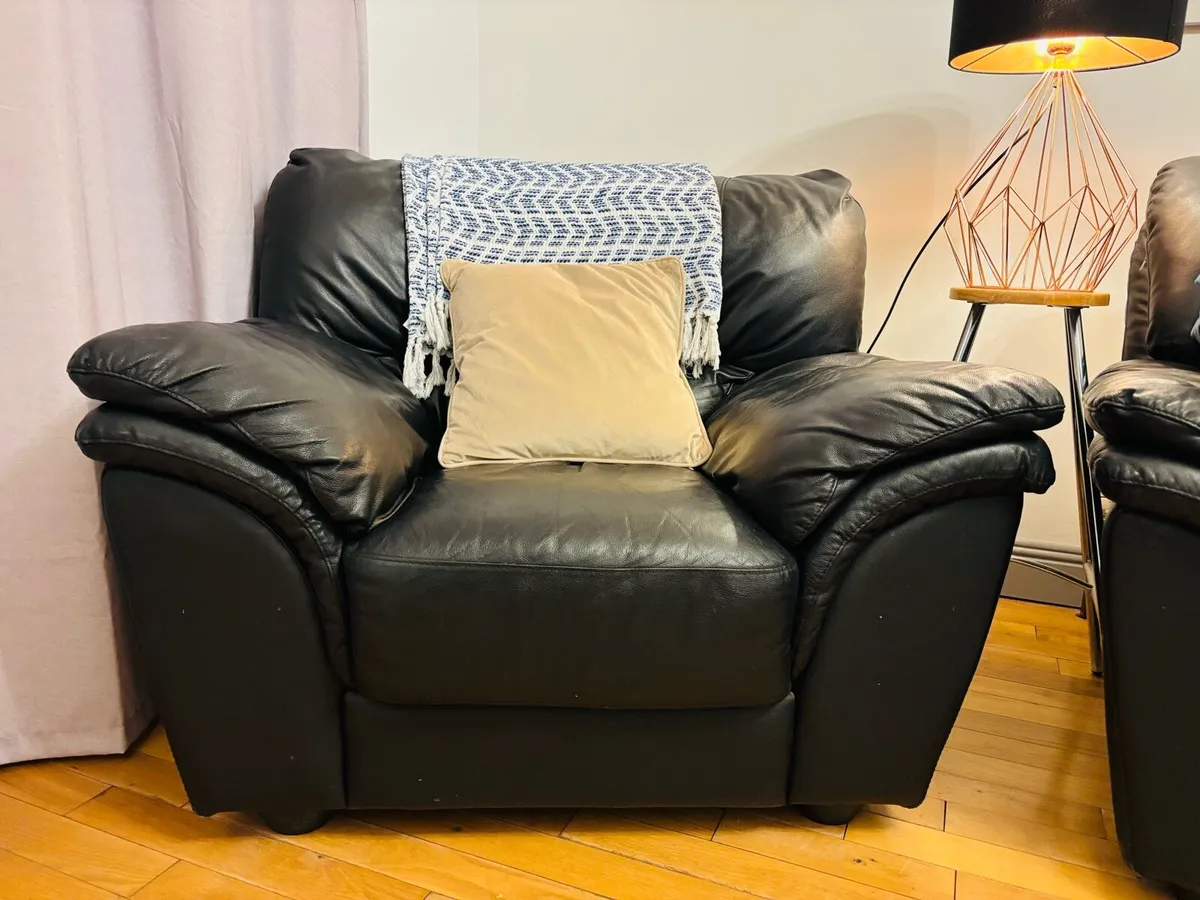 Leather Couch - Image 4