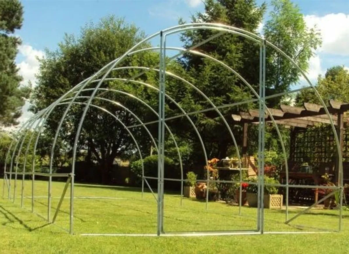 POLYTUNNEL FRAME HINGED DOOR 6M X 3M ONLY - Image 2