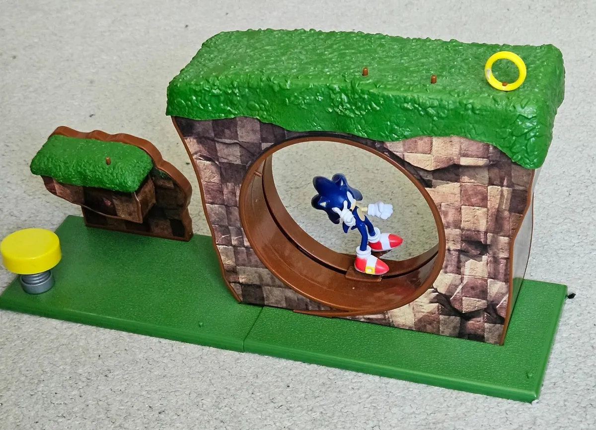 SONIC Green Hill set with Action Figure - Image 1