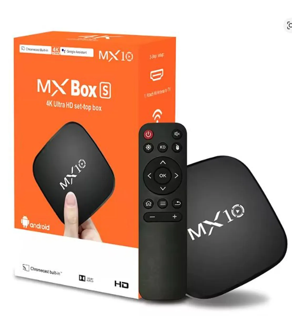 New Android Tv Box 1GB 8GB Mini Mx10 Smart Tvbox 2 4g Wifi RK3228 Quad Core Set Top Box 4K Smart TV BOX Dual Band WIFI (US Plug) - Image 1