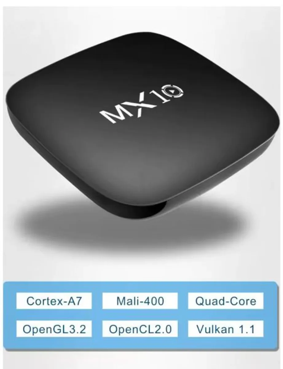 New Android Tv Box 1GB 8GB Mini Mx10 Smart Tvbox 2 4g Wifi RK3228 Quad Core Set Top Box 4K Smart TV BOX Dual Band WIFI (US Plug) - Image 2