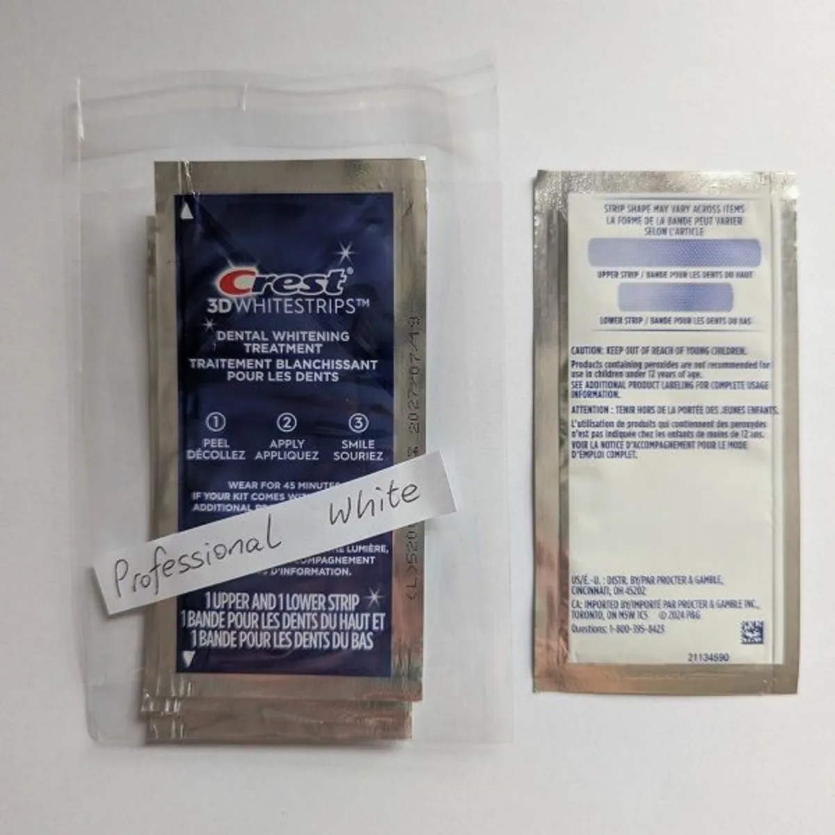 Crest Teeth Whitening - Professional White LV20 - Image 4