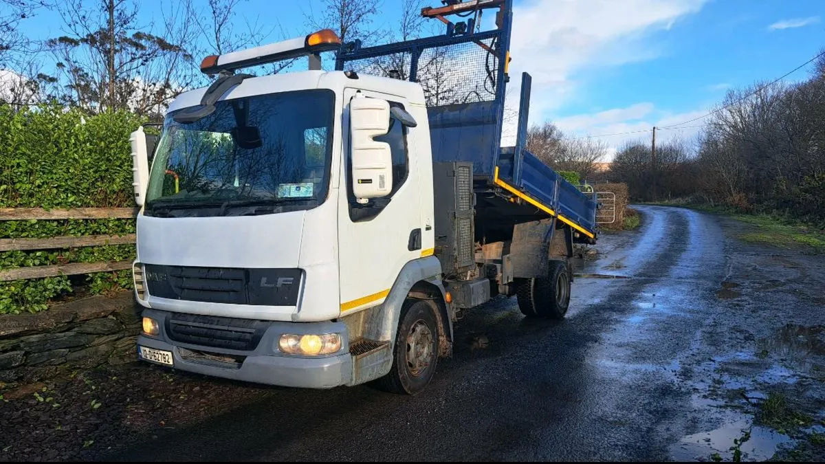 12 tonne  Dropside tipper with barn doors. 12 ton - Image 2
