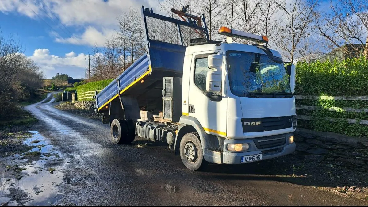 12 tonne  Dropside tipper with barn doors. 12 ton - Image 1