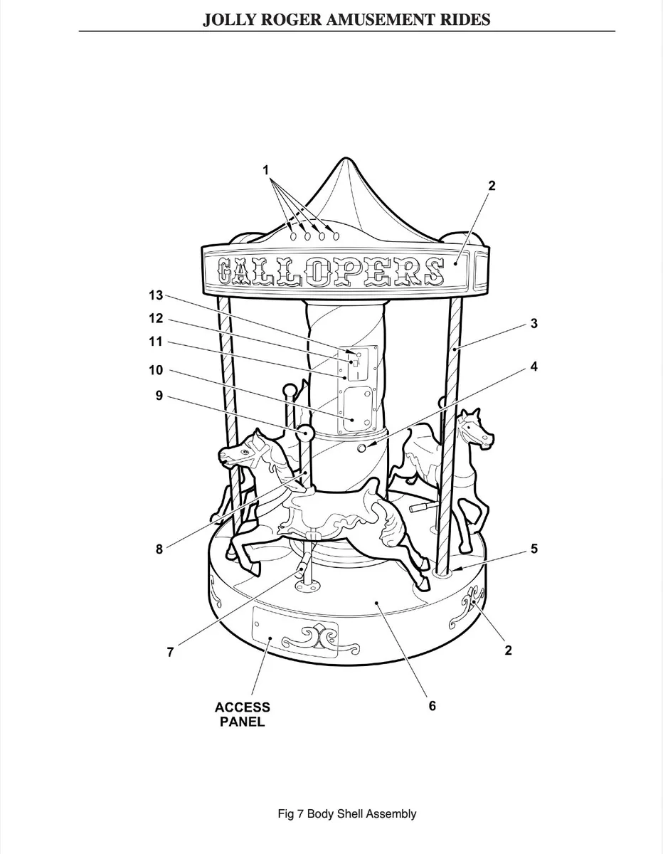 3 Seater Carousel Ride - Image 3
